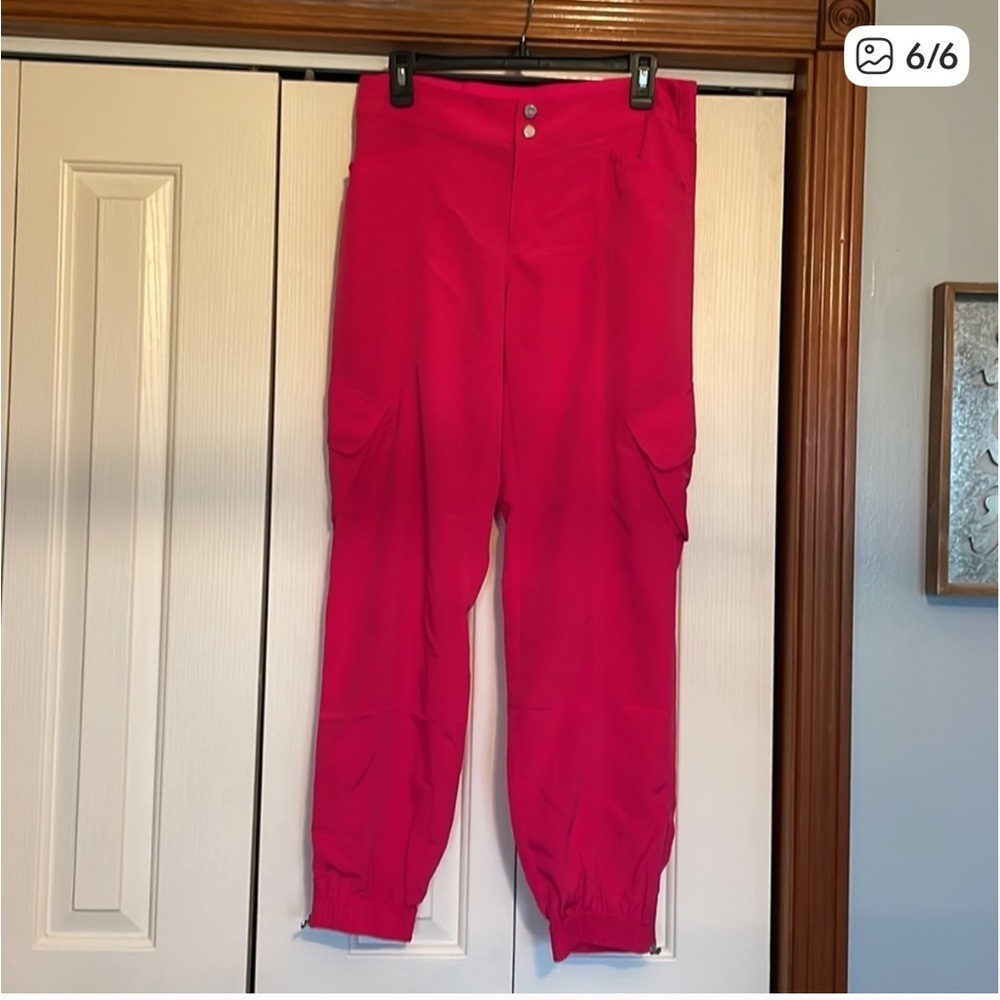 Lauren Ralph Lauren Active pink joggers size 6 - Picture 6 of 6